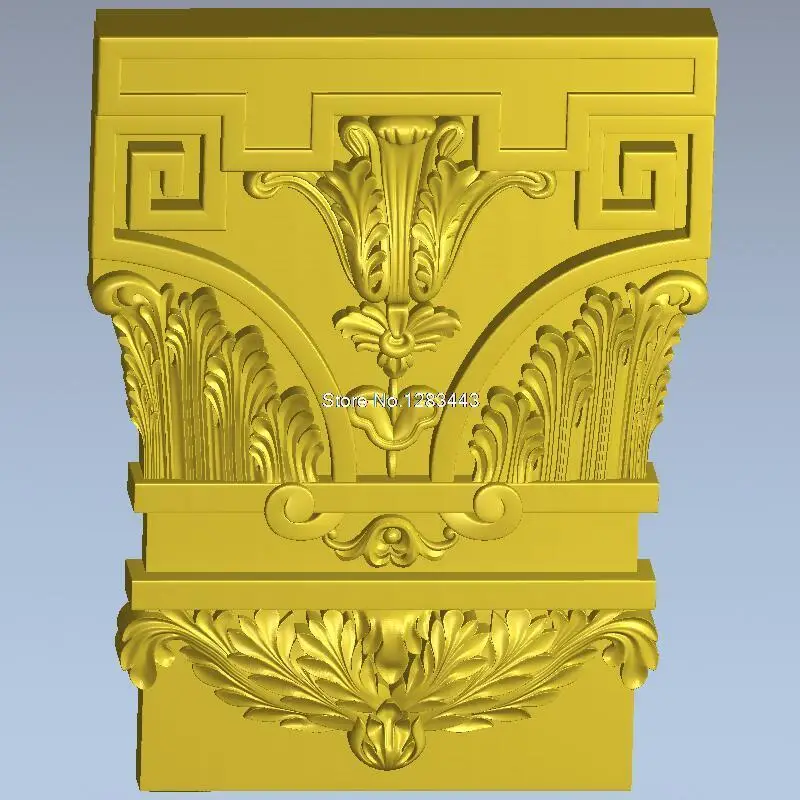 Высококачественная новая 3D модель для украшения мебели с ЧПУ резная фигурка