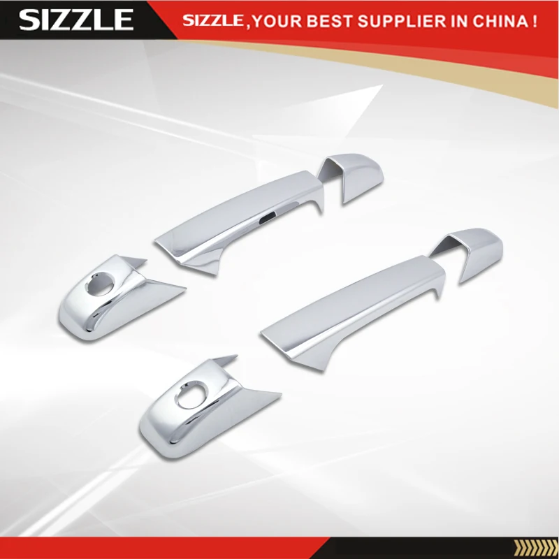 ABS пластиковые хромированные дверные ручки автомобиля с PSKH 2D для Chevrolet Chevy Tahoe