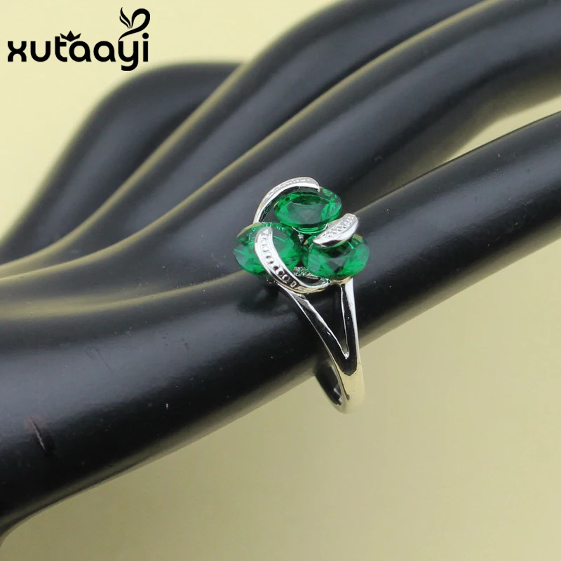 Блестящие Серебряные женские модные Ювелирные наборы для здоровья серьги