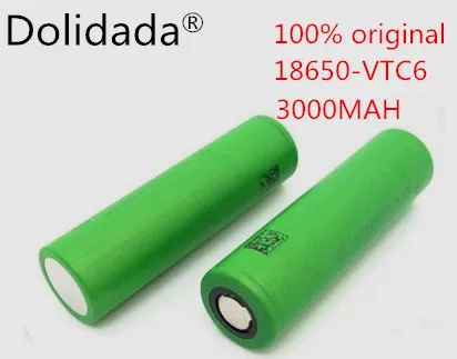 / VTC6 18650 в 3000 мАч литий-ионный аккумулятор 3,7 батарея для SONY us18650 vtc6 3000 мАч аккумулятор USO juguetes herramient as
