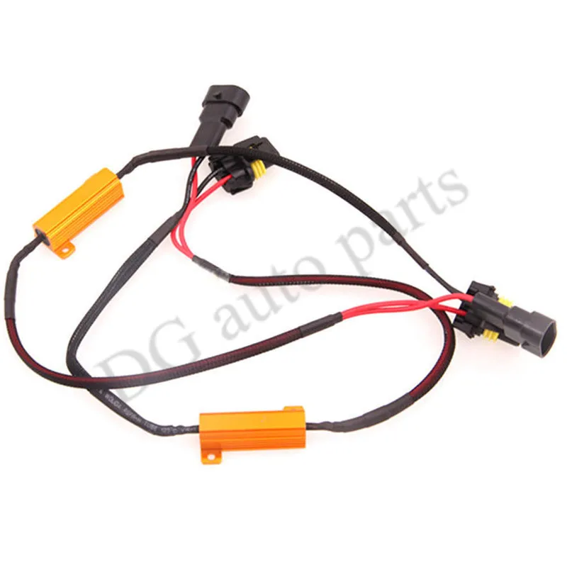 2pcs/lot 9006 LED Decoder Load Resistor HB4 Warning Canceller Canbus Error Free Adapter for Headlights Fog DRL Lamps Bulbs | Автомобили и
