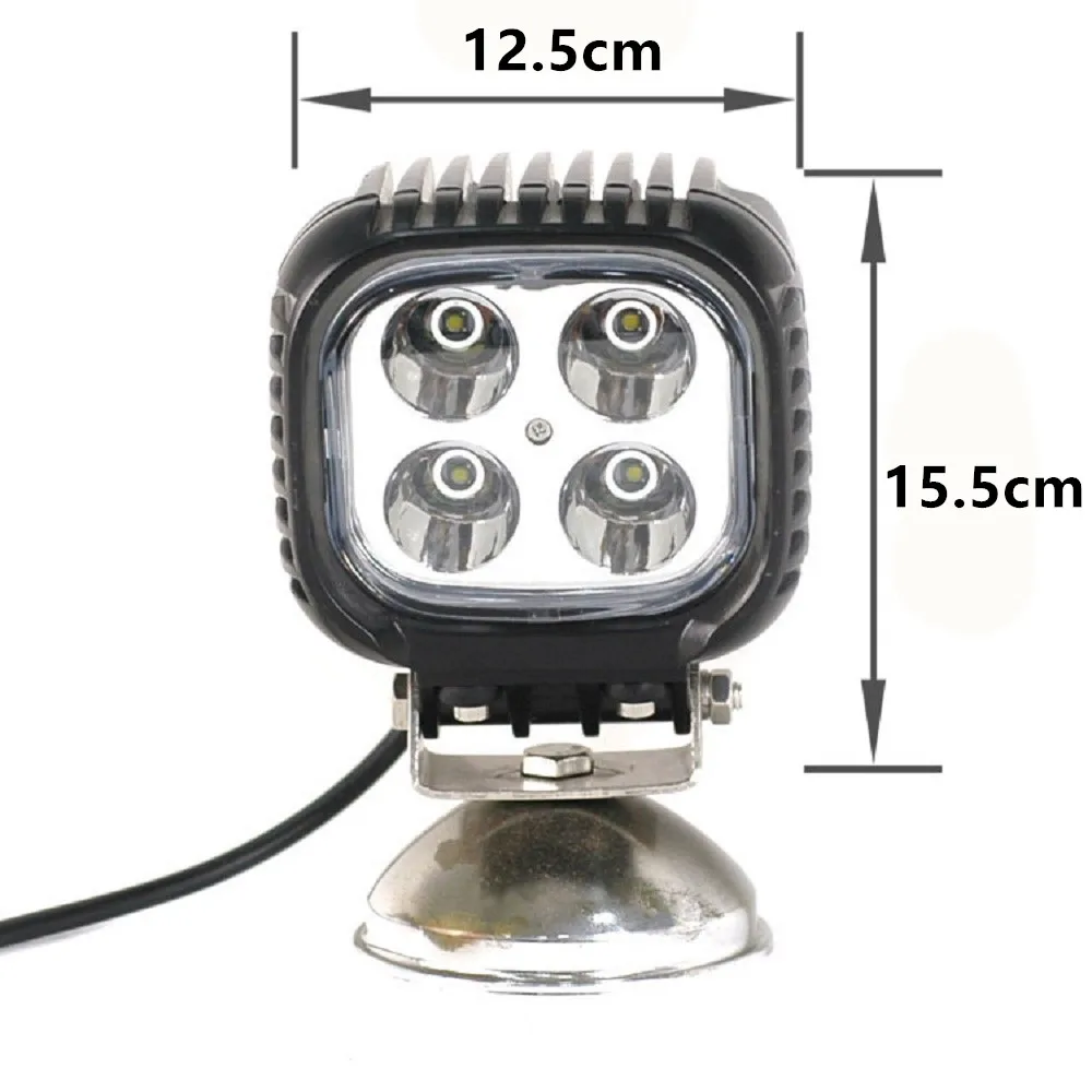 2 шт. 40 Вт Тракторные огни Led 5 дюймов светодиодный рабочий свет 12В 24В
