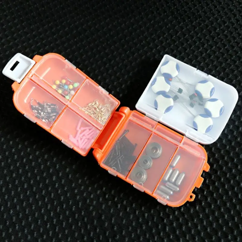 Hot Small Fishing Tool Box Tackle Lure Bait Spoon Hooks Case Accessories Storage W20 | Спорт и развлечения