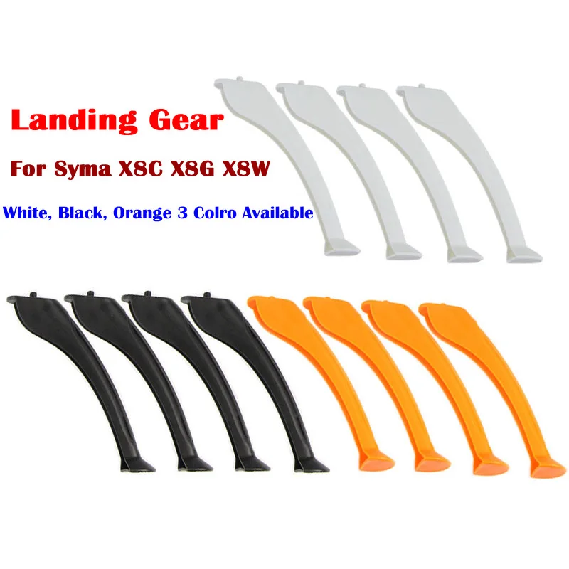 4 шт./лот посадочное шасси запасные части для Syma X8 X8C X8W X8G 4CH 2 4G RC Quadcopter Drone|landing gear|parts