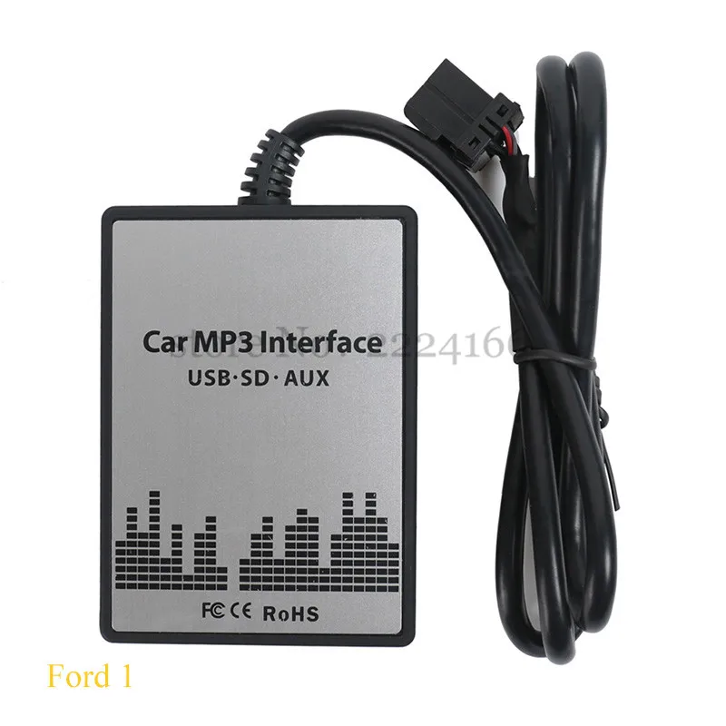 SITAILE USB SD AUX Автомобильный MP3 музыкальный плеер адаптер для Ford Focus Galaxy Ka Mondeo S/C Max Orion