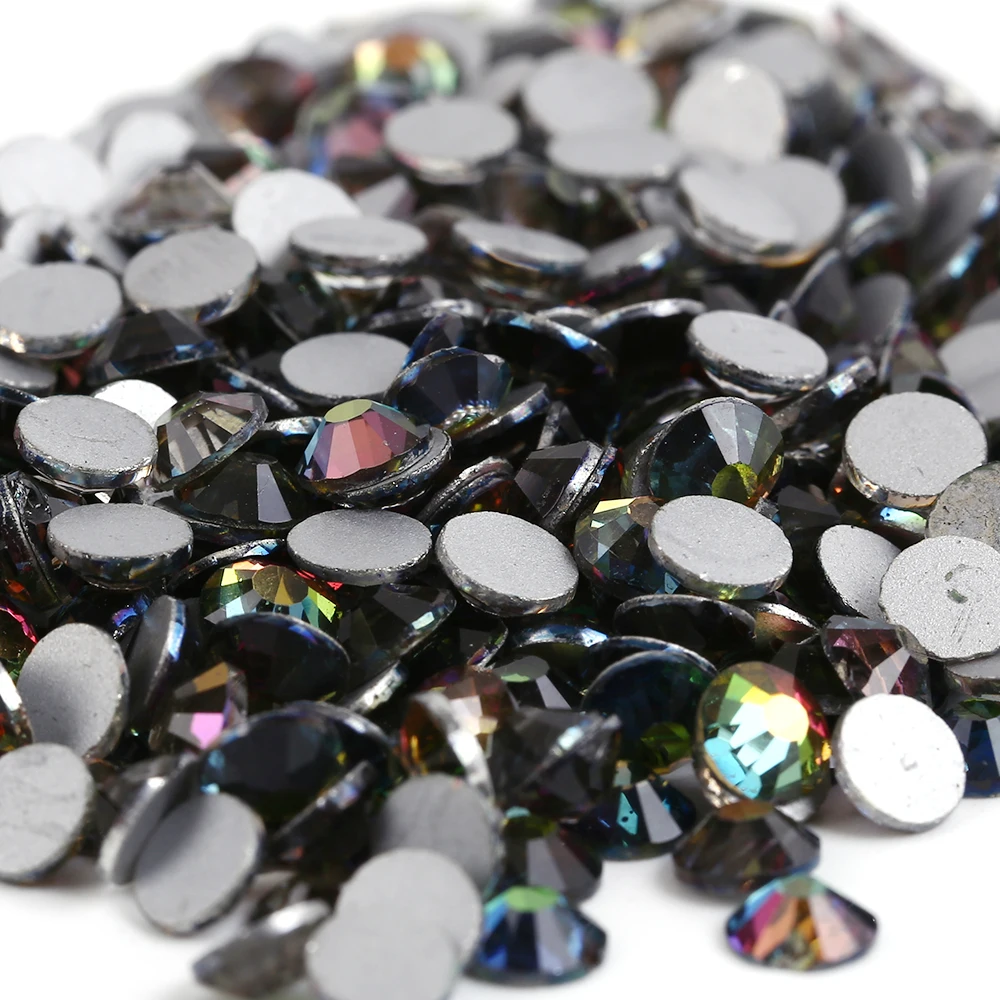 

Rainbow 3D Nail Art Decorations ss3 ss4 ss5 ss6 ss8 ss10 ss12 ss16 ss20 ss30 ss34 Glass/Crystal Non HotFix Rhinestones