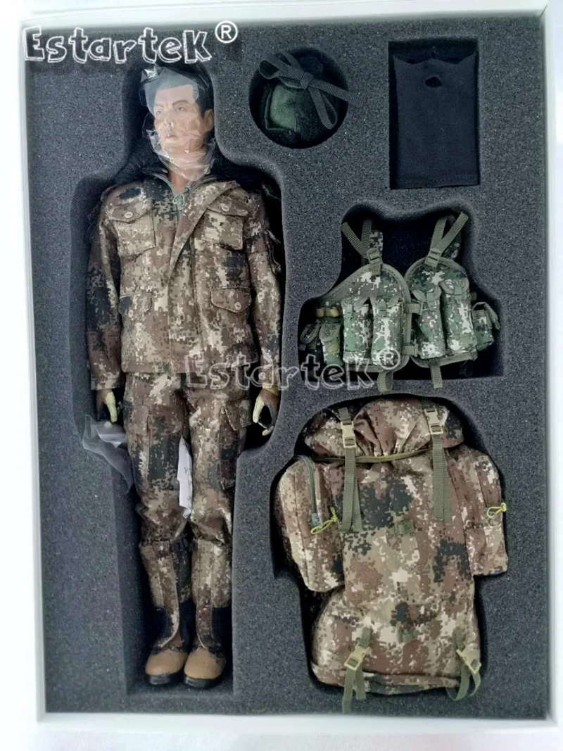 Флагсет FS73018 1/6 Китайская народная армия освобождения CICF Special Session Edition Border Guard 12 дюймов Коллекционная фигурка