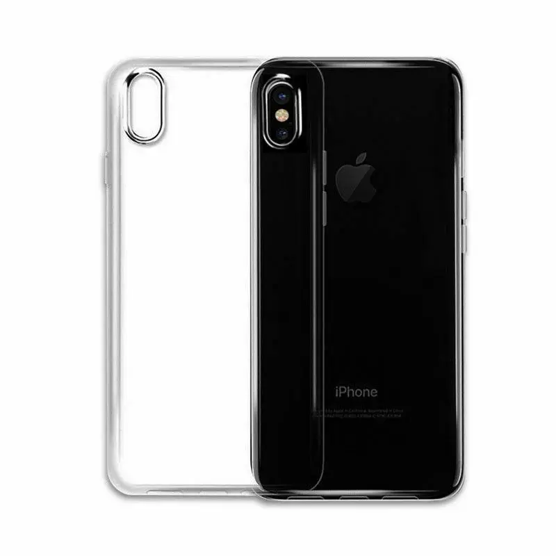 Transparent Clear Case For Iphone 11 Silicone Cover Ultra Thin Mobile Phone Case for IPhone 8 7 5 5S SE 6 6s Plus X S R XS MAX