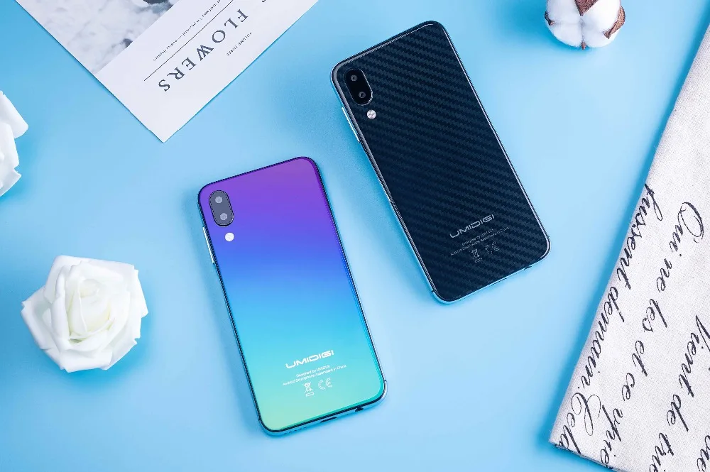 UMIDIGI ONE глобальная версия 5," Полный Мобильный телефон Android 8,1 P23 Восьмиядерный 4 ГБ 32 ГБ смартфон 12 Мп+ 5 Мп двойной 4G мобильный телефон