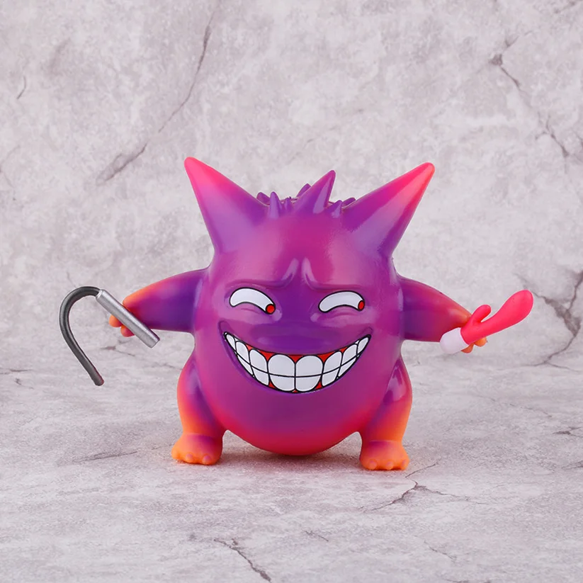 Забавная аниме игра урод Пикачу Бульбазавр чокнутый забавный в коробке ПВХ экшн