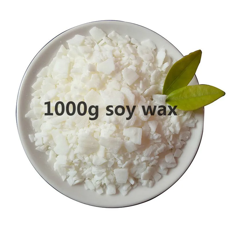 Хлопья соевого воска для создания натуральных недымящихся свечей 1000 г в