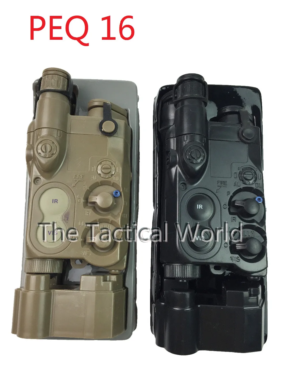 Пустышка AN PEQ 16 PEQ16 LiPo NiMH NiCD RAS RIS чехол для аккумулятора Airsoft AEG Black Tan|box case|box pencil casebox