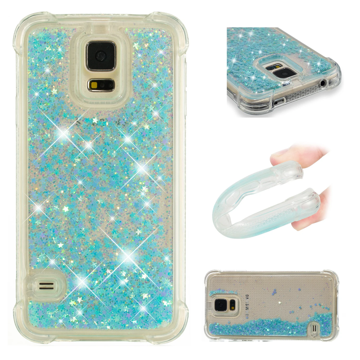 For Samsung S5 neo S 5 G903 G900f G903F Dynamic Liquid Quicksand Cases for sm-g900f sm-g903f G900H SM G900FD Cover | Мобильные