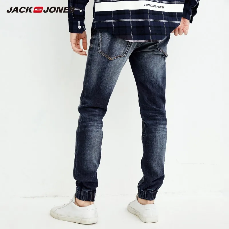 JackJones мужские высокие стрейчевый облегающий джинсы J | 218132542 Мужская одежда