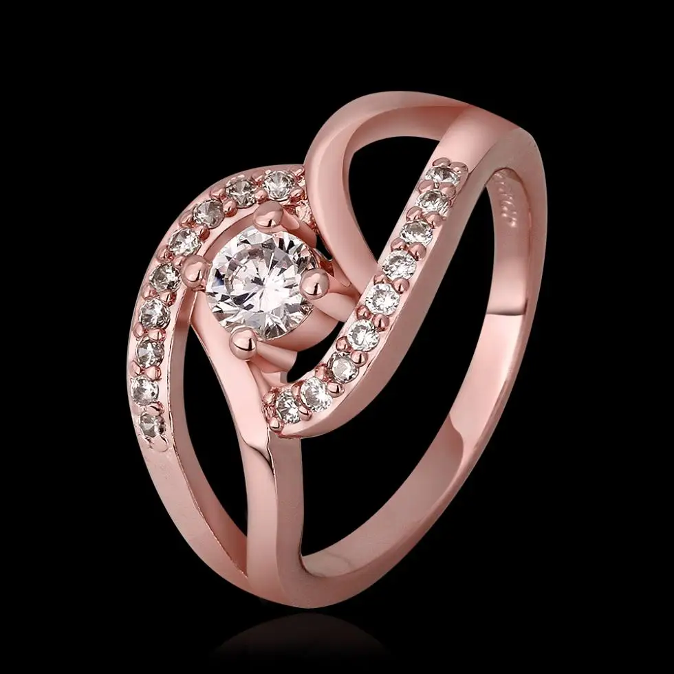 fashion gold ring new 2015 accessories rhinestone wedding rings for women jewelry the silver o Korean | Украшения и аксессуары