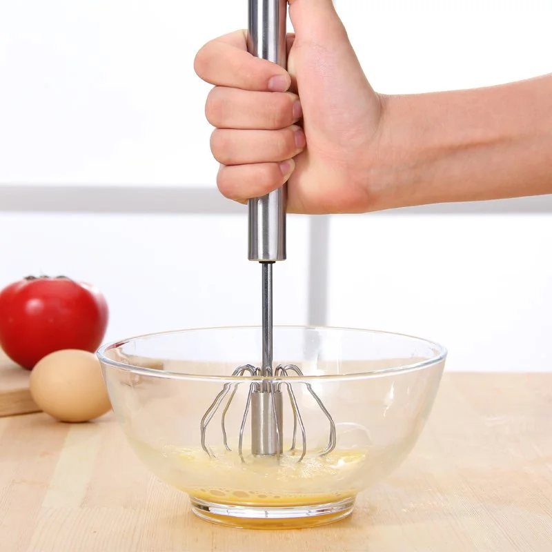 Ручной Миксер для яиц из нержавеющей стали блендер молока пеновзбиватель чайник