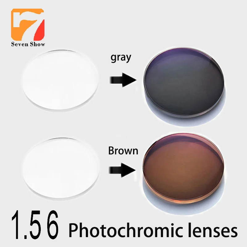 Асферические фотохромные оптические Линзы для очков по рецепту серого