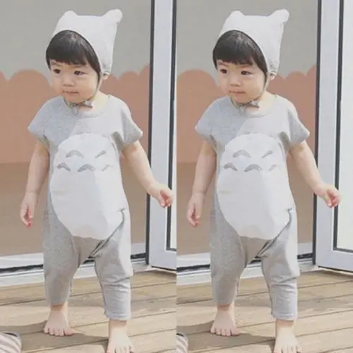 2016 г. детский летний комбинезон с короткими рукавами для новорожденных мальчиков