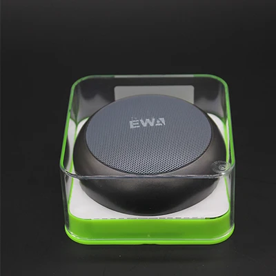 Черный EWA A110 Bluetooth динамик s Wiht Hands Free Звонки стерео портативный динамик тяжелый бас беспроводной Bluetooth динамик для телефона - Цвет: Черный