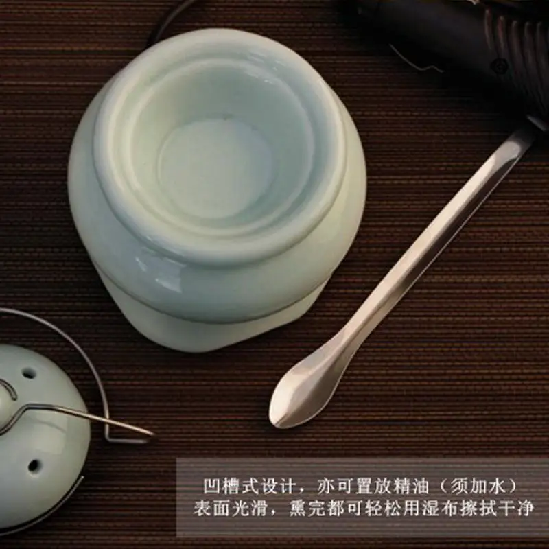 Бортовой электронный очаг для благовоний аромат сандалового дерева горелка с