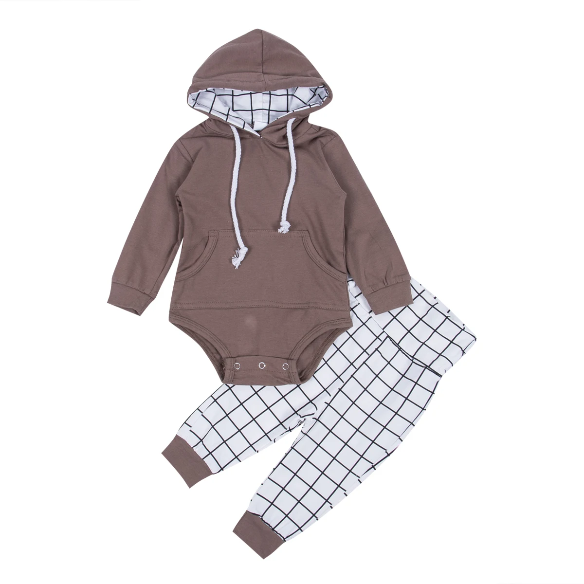 Новинка 2019 лидер продаж комбинезон с капюшоном для новорожденных мальчиков топы