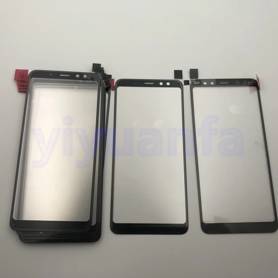 Оригинальное Сменное переднее Сенсорное ЖК стекло для Samsung Galaxy A8 2018 A530 A530F +