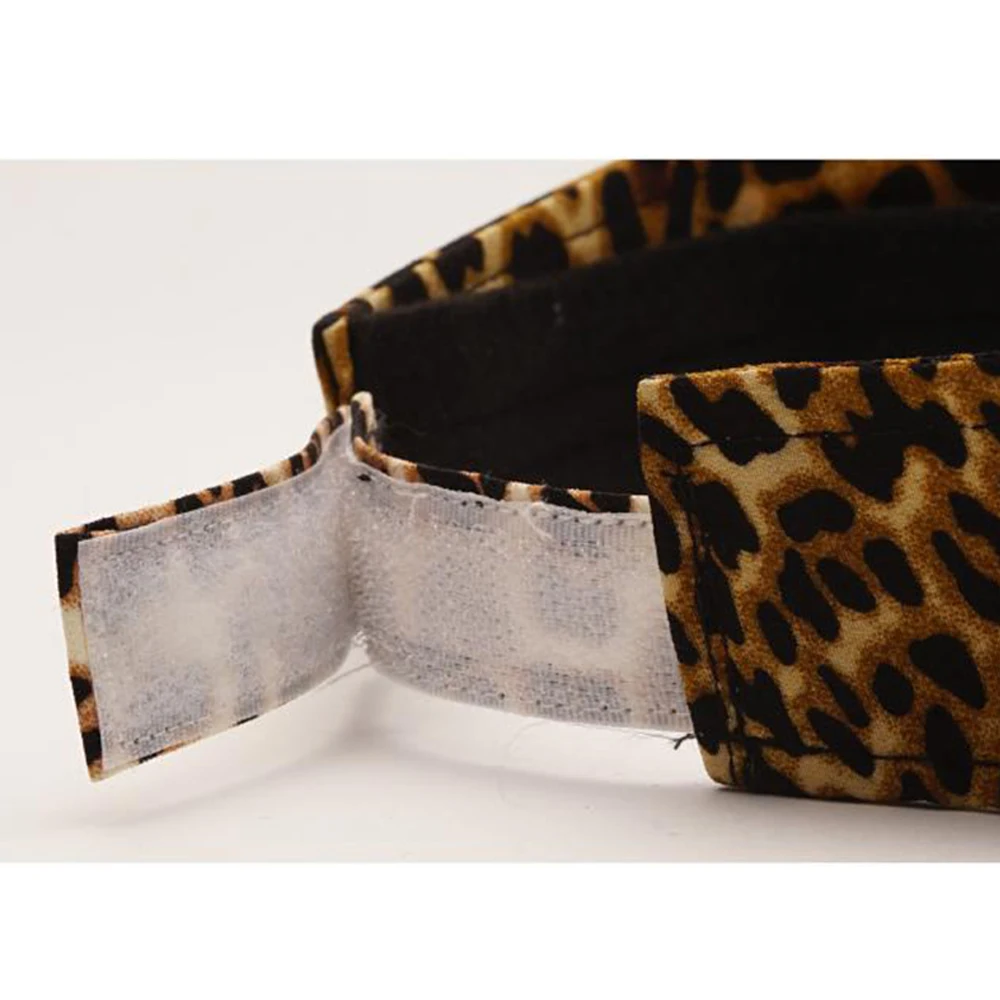 Женская летняя кепка с леопардовым принтом пляжный козырек сексуальный Пустой