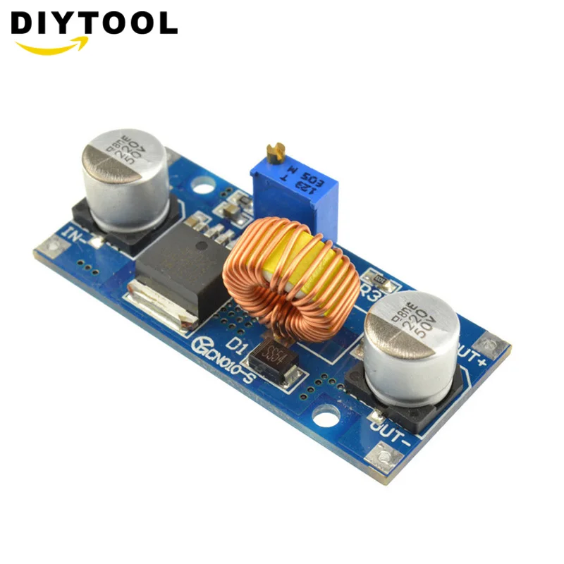 1 шт. 5A XL4015 DC-DC 4-38V до 25-36V 24V 12V 9V 5V Шаг вниз Регулируемый Питание модуль светодиодный