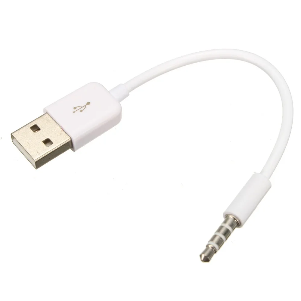 Новинка 3,5 мм AUX аудио разъем для USB 2,0 Мужской Кабель-переходник для зарядки