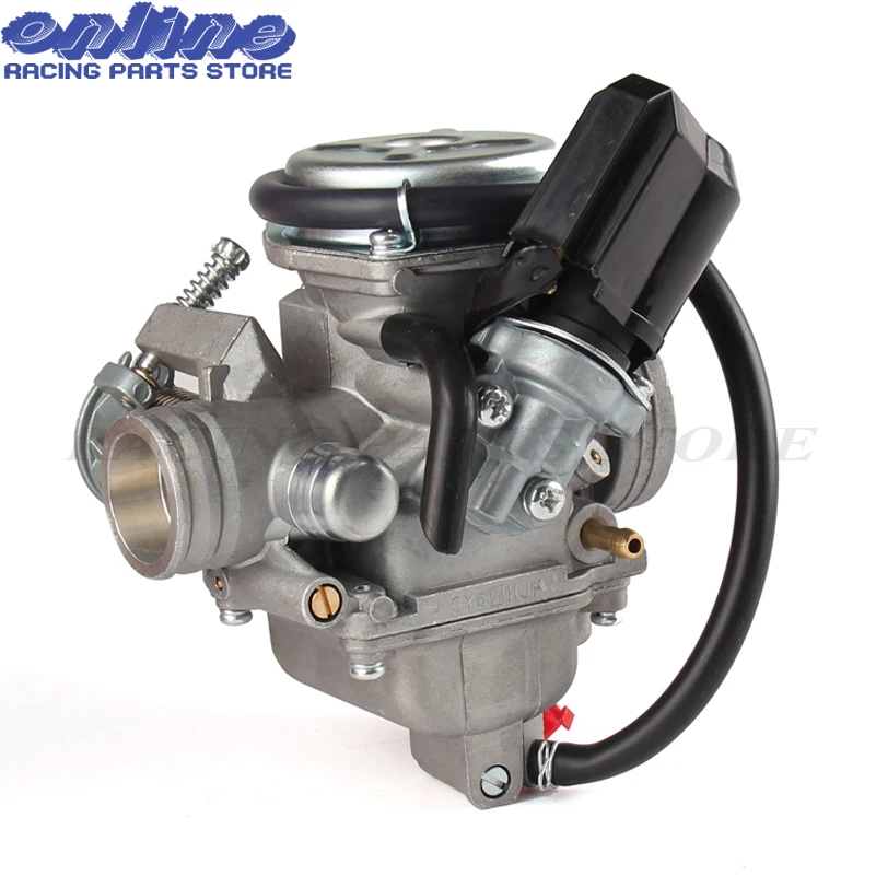 PD24J 24 мм carb Электрический карбюратор для Gy6 100cc 125cc 150cc 200cc двигатель Мотоцикл ATV Картинг Мопед и скутер dirrt велосипед