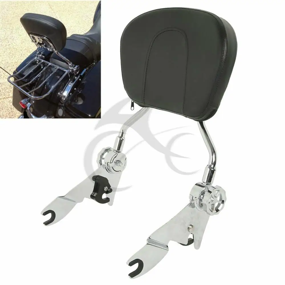 Велосипедная шина Sissy со спинкой регулируемая для Harley Touring Road King Street Electra Glide CVO 2009