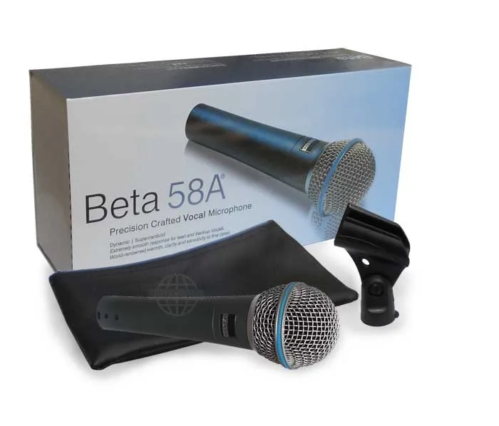 Free Shipping!!! Low Price+Good Quality Beta 58A 58 A Beta58A Dynamic Vocal Wired Microphone Mike Mic | Электроника