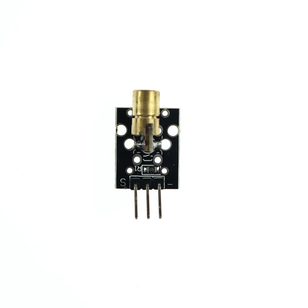 10 шт. KY 008 5V 3pin 650nm красный лазерный передатчик точка лазерного диода Медь головка