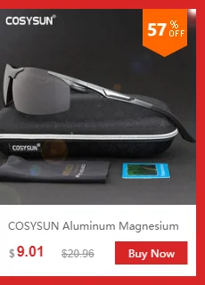 COSYSUN Солнцезащитные очки Мужские алюминиевые поляризованные солнцезащитные очки мужские спортивные солнцезащитные очки Брендовые Дизайнерские мужские солнцезащитные очки Oculos masculino
