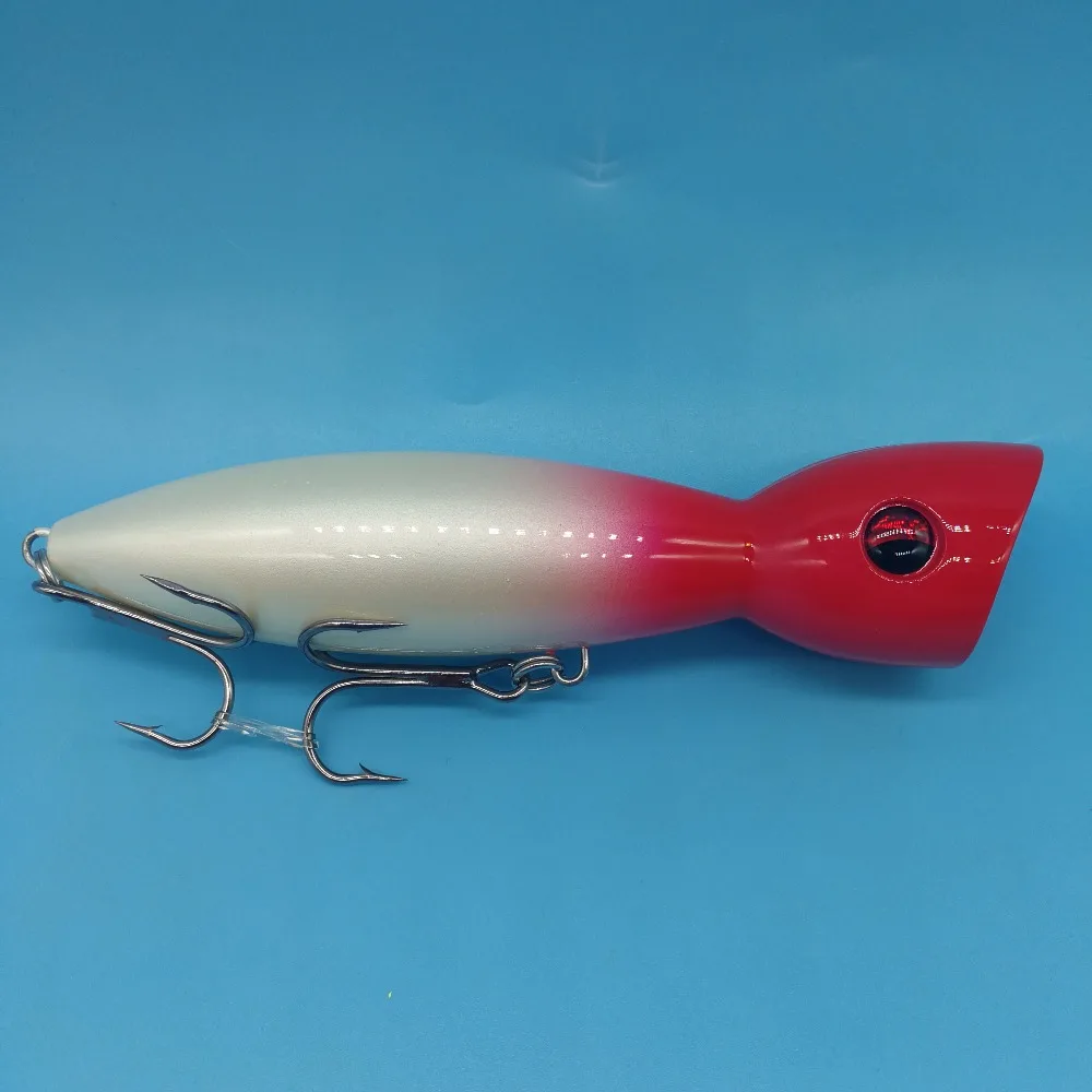 HOOFISH 1 шт./партия, Поппер, приманка для воды, 55 г/13,5 см, искусственная жесткая приманка, рыболовные приманки, плавающие изделие