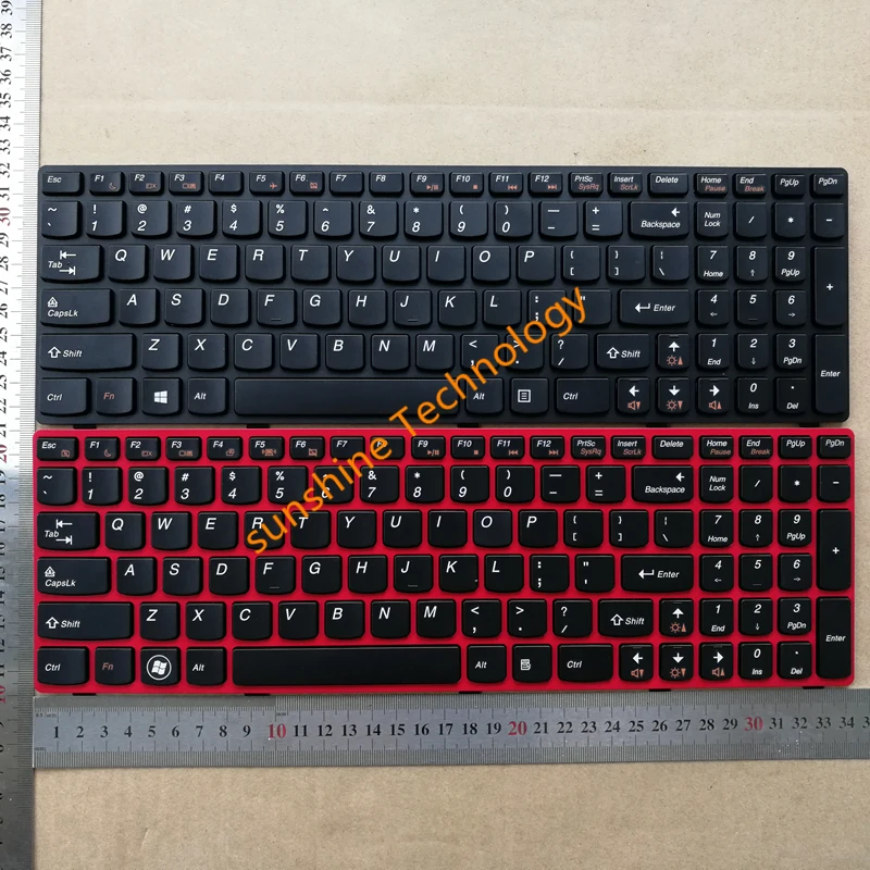 Клавиатура для ноутбука lenovo G580 новая английская клавиатура Z580A G585 Z585 B580 G780 G770 G590