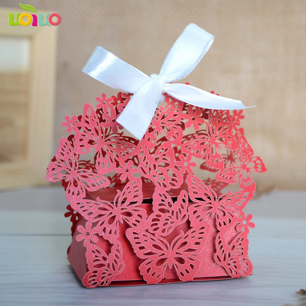 2018 новый стиль металлик Золотая Бабочка свадебные коробки для торта|box box|box goldbox