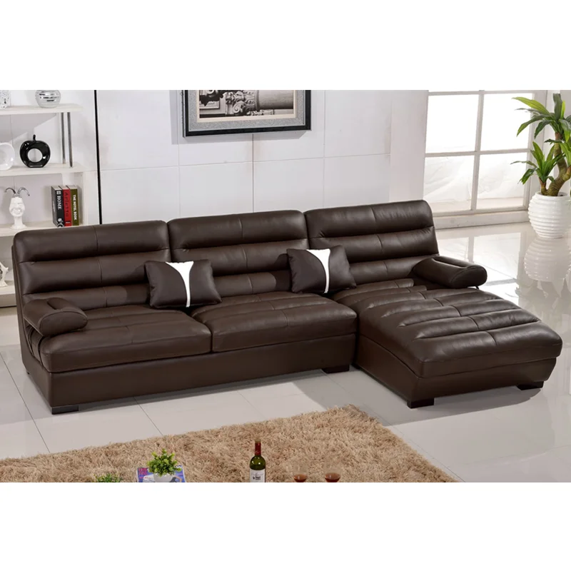 Luxury business sofa set L shaped sectional for reception room furniture | Мебель