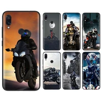 Black Soft Case for Xiaomi Redmi Note Pro Redmi Phone Cover Moto Cross Motorcycle Sports Silicone Shell