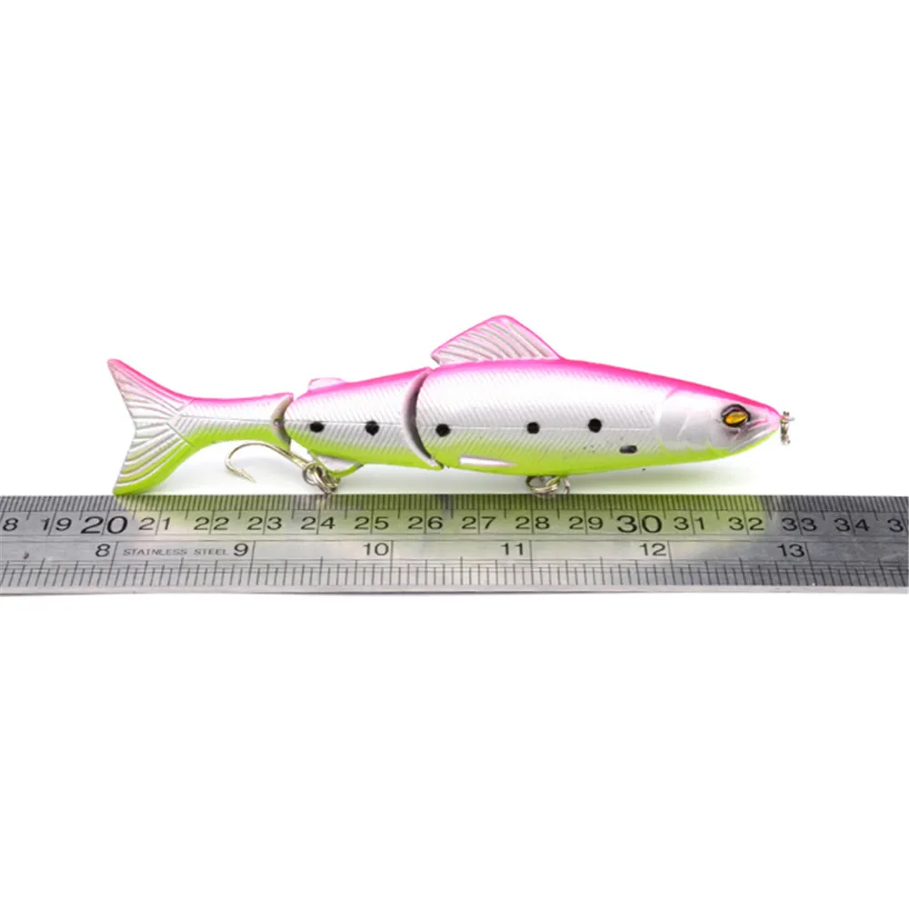 1 шт. приманка для рыбной ловли Minnow 130 мм 18,5 г Мульти шарнирные секции кренкбейт искусственная жесткая приманка басовый Троллинг Щука инструменты для ловли карпа