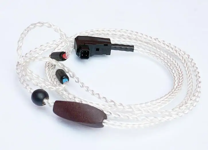 АСР сбалансированный выход amp Кабель для наушников se535 se215 TF10 w4R IE80 CKS1100 MMCX A2DC 0 78 мм