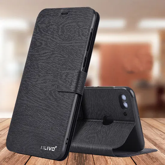 Чехол для Huawei Y9 2018 Кожаный флип-кошелек держатель карт чехол телефона задняя