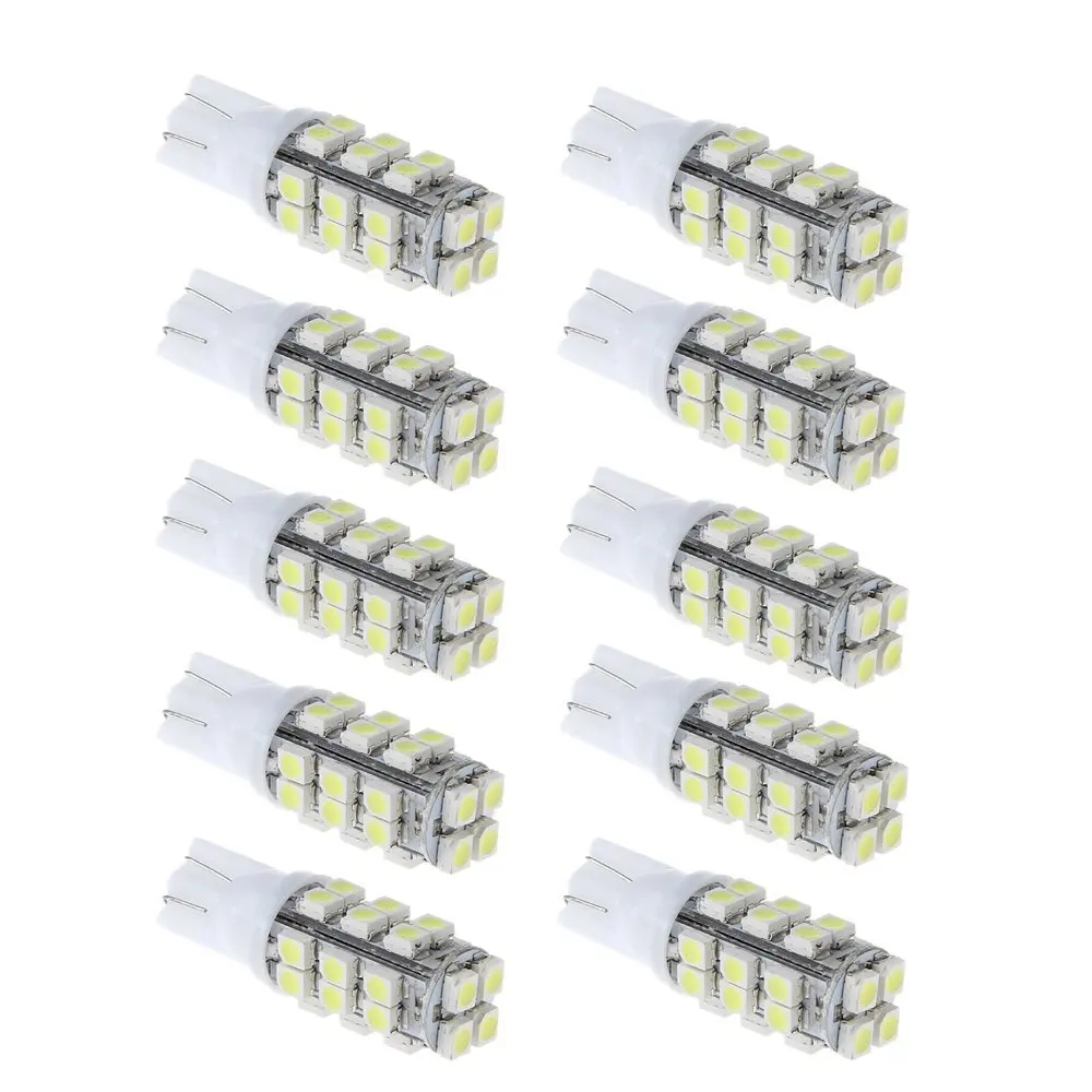Kit 4 Lampadas Pingo T10 w5w 194 28 Smd 3528 Farolete Teto Placa E Etc...super Branca | Автомобили и мотоциклы