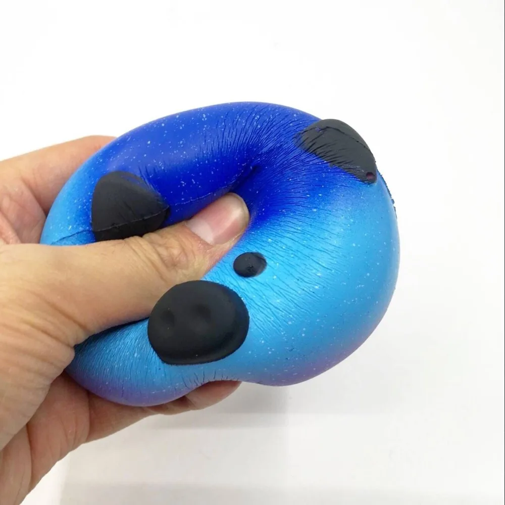 Анти стресс PU Панда Свинья Kawaii мягкими игрушками Galaxy градиент замедлить рост