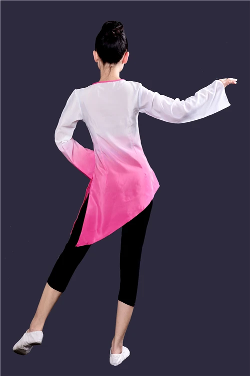 New Design Dance Practice Tops Tibetan Costumes Classical Gradient Color Ethnic | Тематическая одежда и униформа