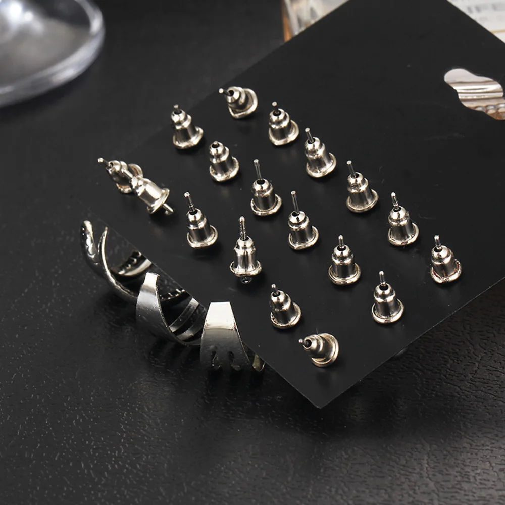 9 пар модные простые серьги набор Персонализированные hipster Простой уха jewelry