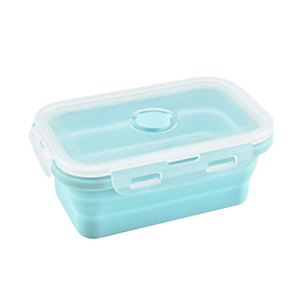 Удобный Складной Еда контейнер школьная сумка с защитой от протечек складной