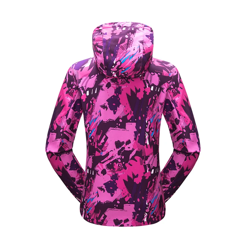 Куртка Tectop женская для кемпинга непродуваемая и водонепроницаемая теплая зимняя