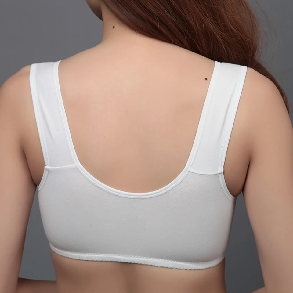 Новый женский спортивный бюстгальтер застежка спереди удобный летний стиль. |