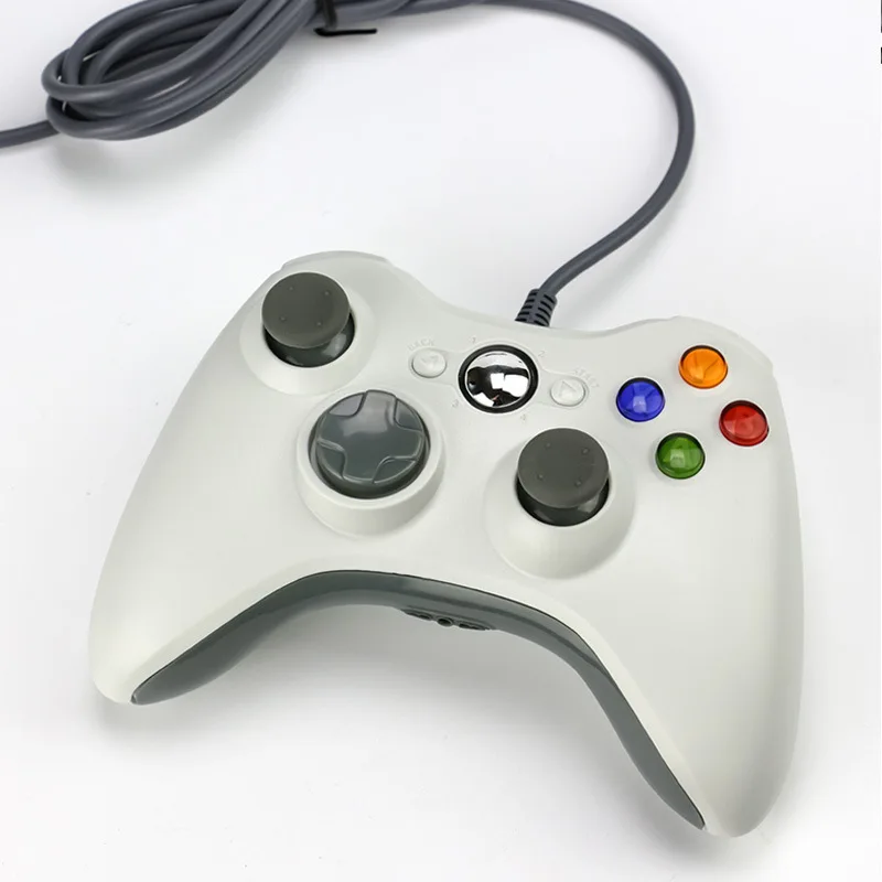 USB проводной геймпад для Xbox 360 контроллер джойстик Microsoft игровой ПК Windows 7 8